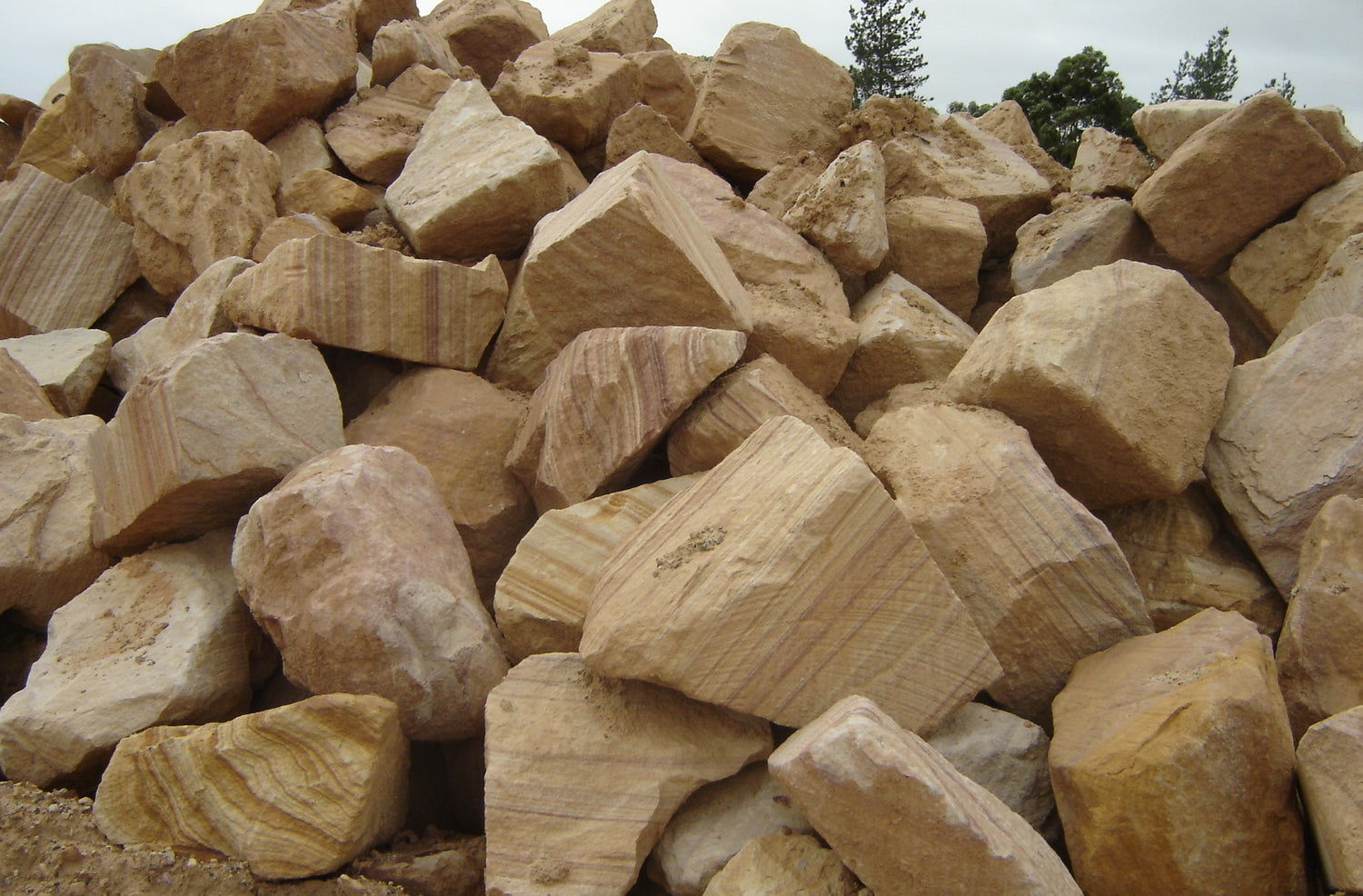 Sandstone Blocks - Random Boulders